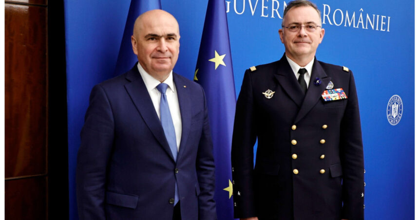 ilie bolojan intalnire cu amiralul pierre vandier prioritatile romaniei in nato si modernizarea armatei printre temele discutate 690a39a51c1af