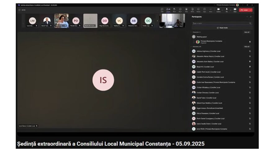 procesul pentru sedintele cu prezenta fizica la consiliul local constanta amanat pentru anul viitor cand va avea loc urmatoarea infatisare 692b1c3b0fb12