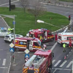 video accident grav in bucuresti cu o ambulanta a mapn in care se aflau mai multi militari 692725c597368