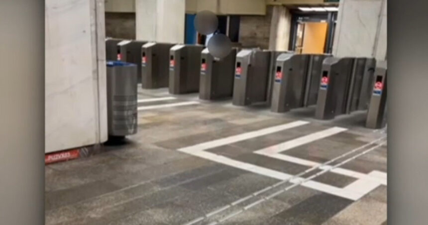 video incident violent la metrou un paznic a fost lovit cu pumnul de un calator politia s a autosesizat dupa ce imaginile au ajuns online 690a0c0060f6b