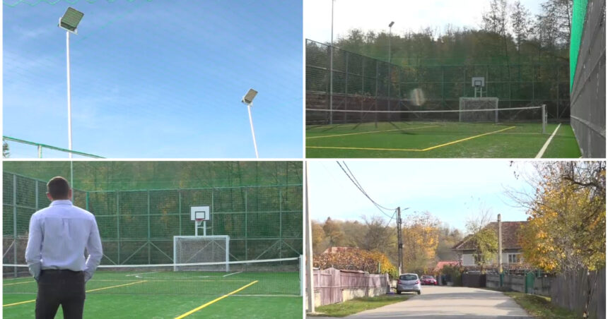 video investitii anapoda comuna cu teren de sport modern dar fara gaze si canalizare unde copiii merg la scoala cu microbuz inchiriat 6910212512af7