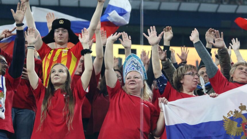 video nationala care a calatorit peste 17 000 km pentru amicalul cu rusia de pe gazprom arena din sankt petersburg 69159498f3d7b