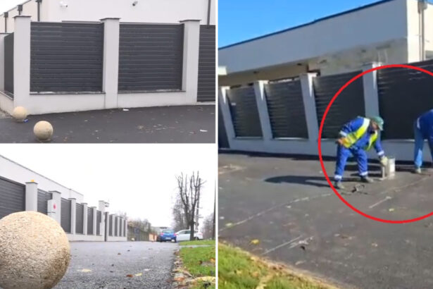 video o familie din galati s a facut stapana pe trotuar cu girul primariei proprietara se incurca in declaratii 6922962032076