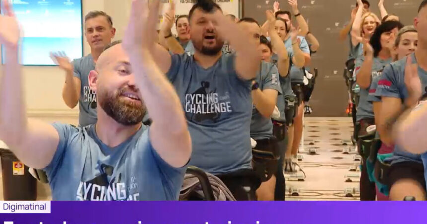 zeci de angajati din grupul digi au pedalat in ritm de fapte bune in cadrul unui eveniment caritabil pentru copii 69256a55f2819