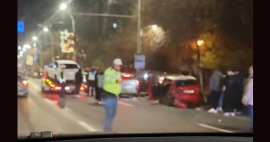 accident cu cinci masini in bucuresti un sofer a lovit o masina si a proiectat o in alte trei vehicule o femeie a fost ranita 692febf137d8c