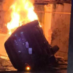 doi tineri au murit carbonizati dupa ce masina in care se aflau a lovit o cladire si a luat foc 6954d6023510a