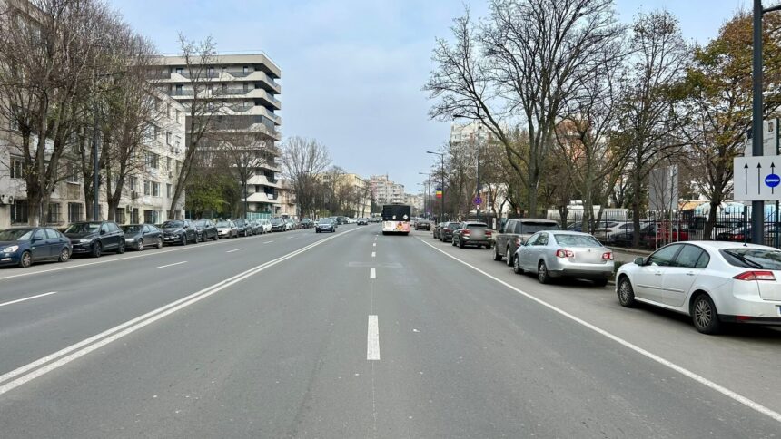 foto moi benzi unice de circulatie pentru transportul public pe bulevardul 1 mai din constanta 693c079391770