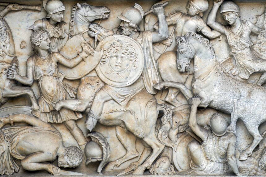 ofiterii militari din roma antica aveau maimute de companie iar acestea aveau la randul lor animalute de companie 69345cfccc3bb