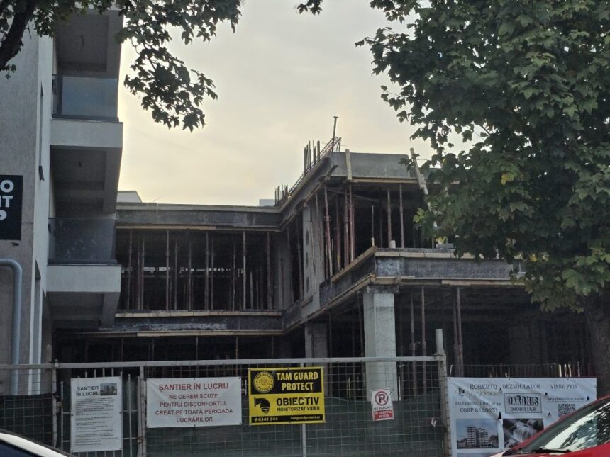 pasata va amenaja o parcare pentru turnurile pe care le a ridicat pe bulevardul 1 mai 69491bb794f8b