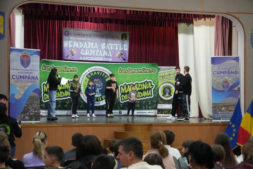 primaria cumpana a organizat pentru copiii comunei kendama battle peste 350 de pasionati au fost presenti la super show ul de trick uri 6935a8345b55b