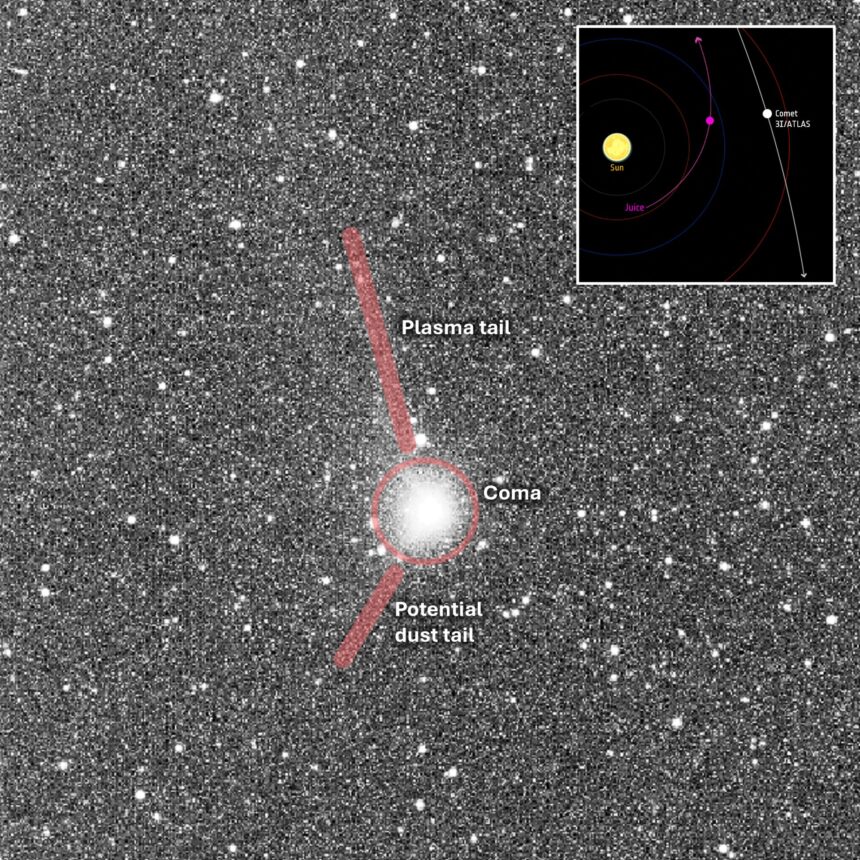 semne de activitate pe cometa 3i atlas ce au observat astronomii 693932b8defea