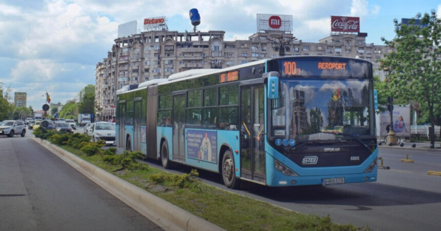 transportul public din zona aeroportului otopeni va fi reorganizat incepand de luni autobuzele 100 si 442 vor circula pe o artera noua 693687245d8e4