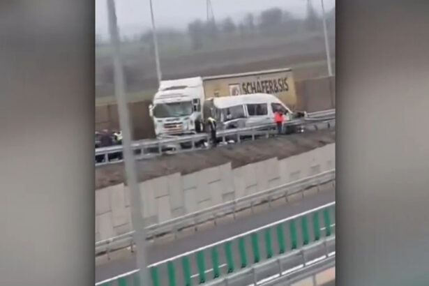video accident pe noul tronson al autostrazii moldovei in prima ora de la deschiderea circulatiei 694a904a7a97b