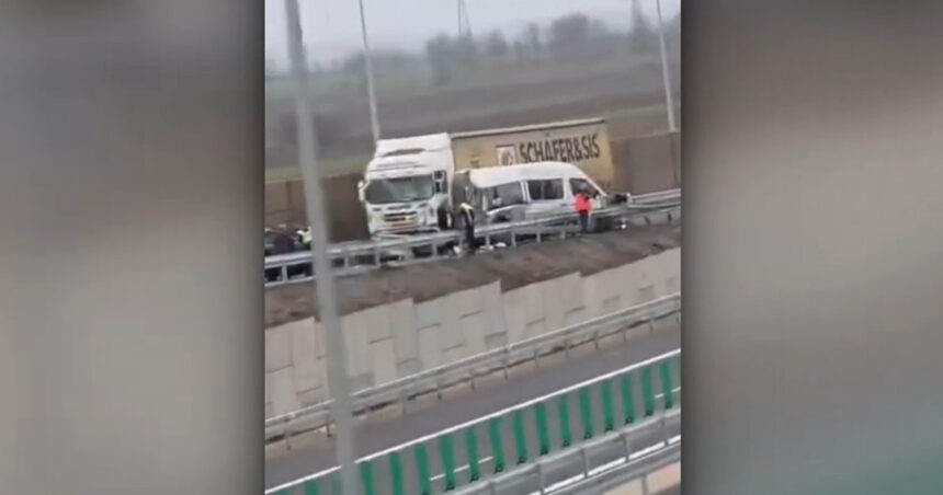 video accident pe noul tronson al autostrazii moldovei in prima ora de la deschiderea circulatiei 694a904a7a97b