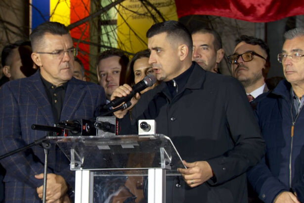 video alegeri bucuresti 2025 george simion democratia a fost calcata in picioare reactia liderului aur dupa inchiderea urnelor 6935de4e6894d