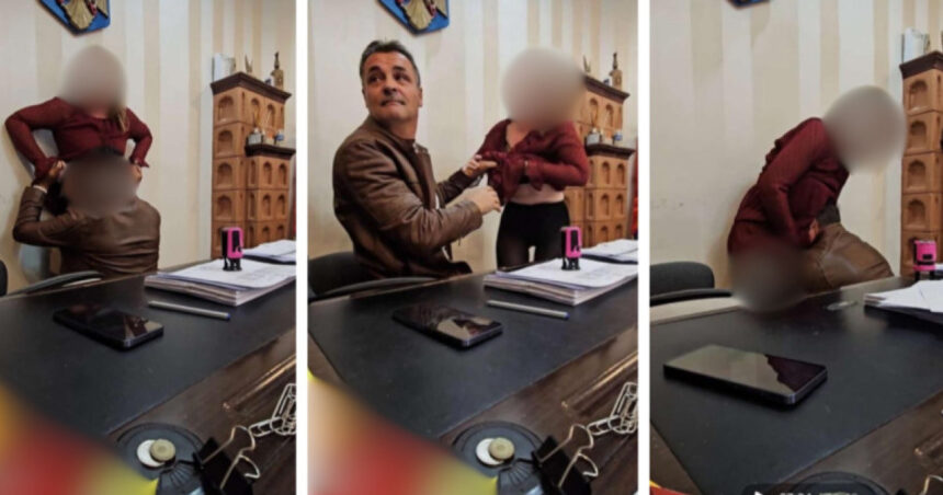 video primarul din livezile arestat preventiv dupa ce ar fi agresat sexual o angajata femeia a depus plangere la politie 693c40d1d0710