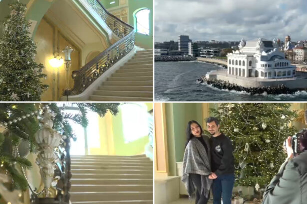 video spiritul craciunului a ajuns si in cazinoul din constanta cum arata decorul de sarbatoare are un iz regal 693bb7c5353da