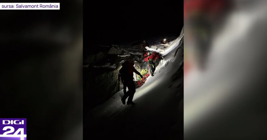 video turist ranit grav salvat dupa ce a cazut in muntii fagaras salvamontistii au intervenit pentru a salva 12 oameni in 24 de ore 693e6caf8643d