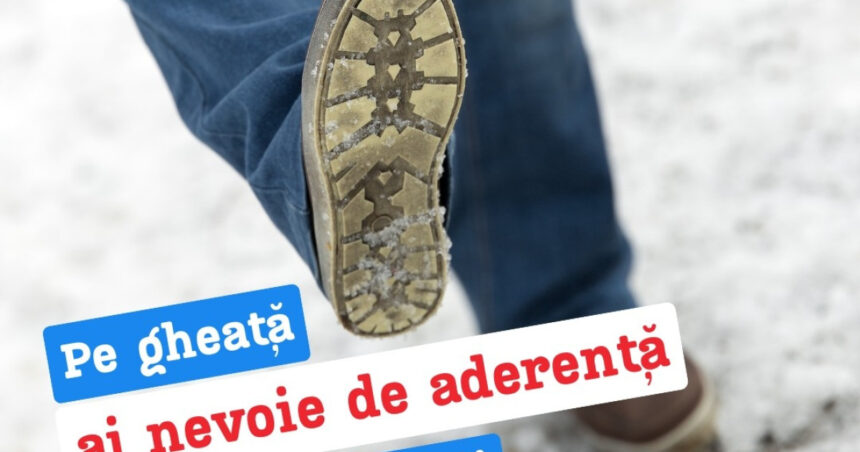 avertismentul igsu atentie la gheata lasa acasa pantofii pentru vreme buna un singur pas gresit poate duce la o fractura 6960ba50c3721