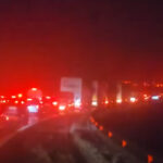 coloana de masini pe cinci kilometri pe autostrada a1 la nodul rutier din localitatea margina recomandarile politistilor 695a9de92bc4e