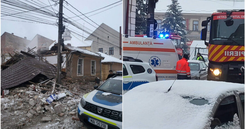 explozie puternica la sediul politiei rutiere din lugoj doua persoane cu arsuri transportate la spital 6967474abc60a