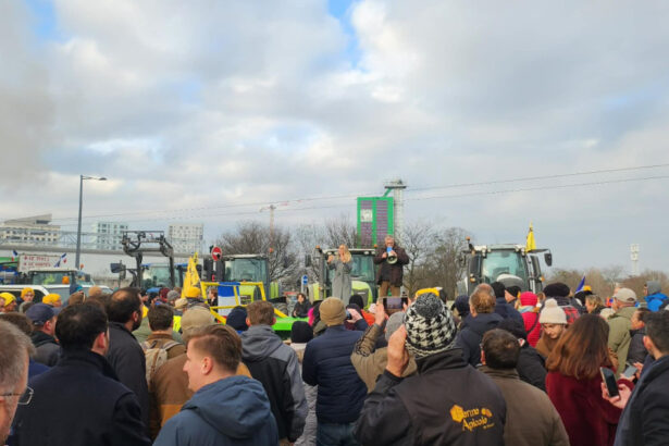 fermierii romani se alatura protestelor de la strasbourg impotriva acordului mercosur 696f296f12b9e