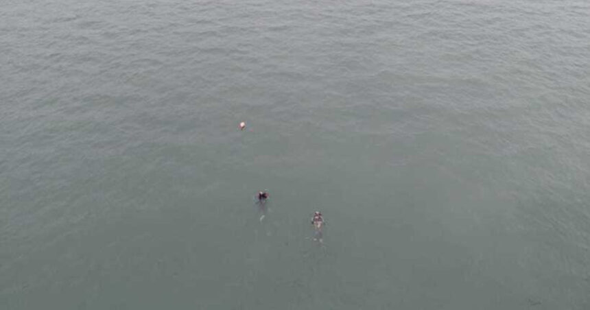 interventie de urgenta la agigea cautari dupa ce o fata ar fi cazut in canalul dunare marea neagra salvatorii i au gasit rucsacul 6973a35659554