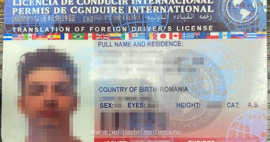 minor din dolj prins la volan de politistii de frontiera cu un permis fals documentul parea eliberat de autoritatile din sua 696f8bb1e53a8
