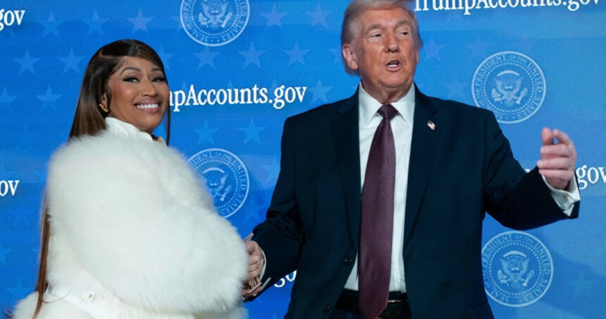 nicki minaj a obtinut trump gold card si asteapta cetatenia conform dorintei minunatului amabilului si fermecatorului meu presedinte 697b1152bcc76