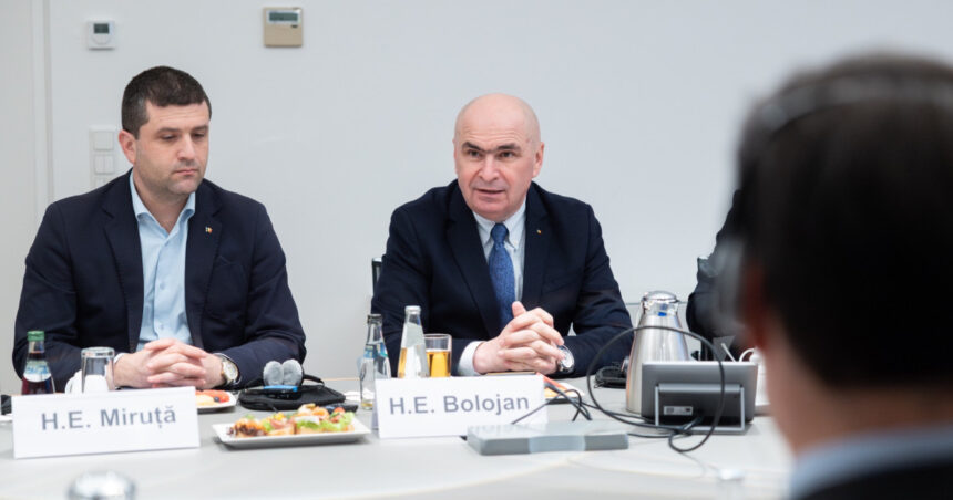 premierul bolojan s a intalnit la berlin cu reprezentantii camerei de comert si industrie a germaniei 6979254e49baa