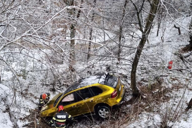 video accident grav in arges o masina a cazut intr o rapa trei oameni au fost raniti 695f735fdb43c