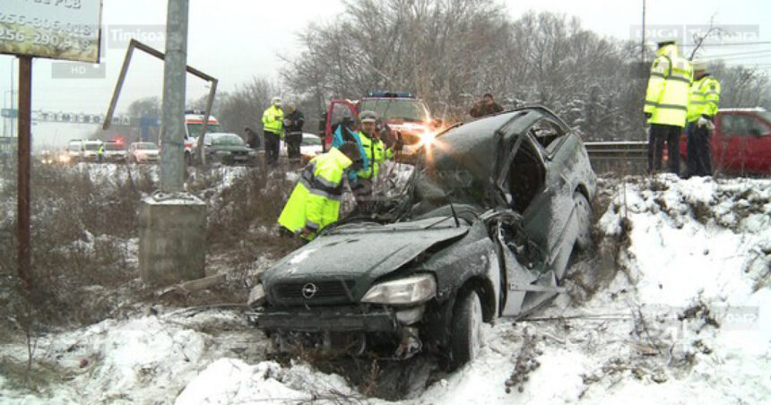 video accident grav pe centura ocolitoare a timisoarei un autoturism s a ciocnit cu un camion soferul masinii a murit 6966156a53f6e
