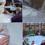 video pregatiri pentru boboteaza la malul marii voluntarii eticheteaza cele 300 000 de sticle care vor fi impartite e o mare bucurie 695a11425c842