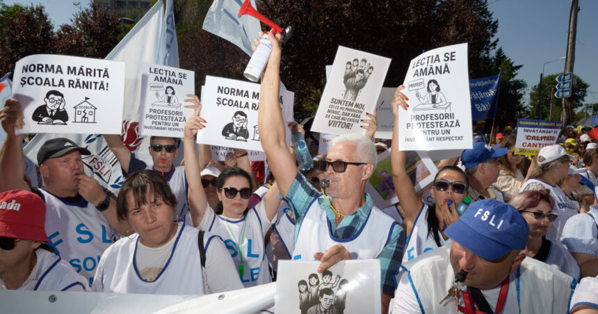 exclusiv cand ar putea avea loc greva generala a profesorilor lider fsli doar educatia a fost afectata de taieri si de austeritate 6981eb983b37b