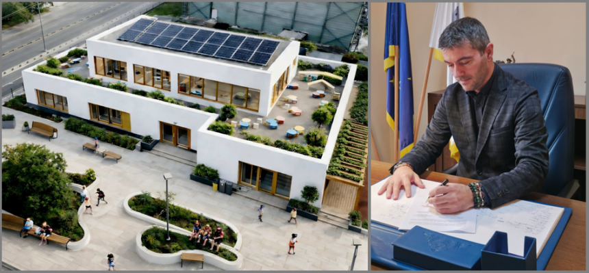 foto primaria ovidiu a semnat contractul de finantare pentru noua gradinita cu program prelungit licurici 698f15f2995ea