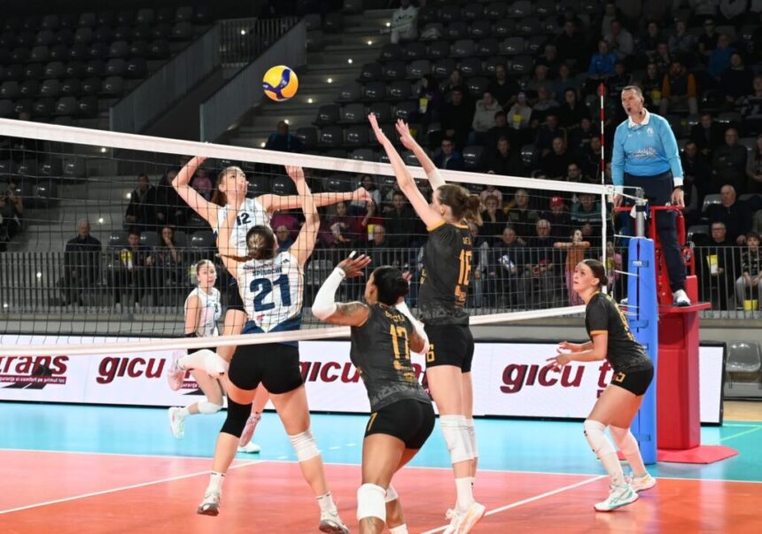 regal voleibalistic in sala sporturilor csm constanta csm volei alba blaj 6990708822375