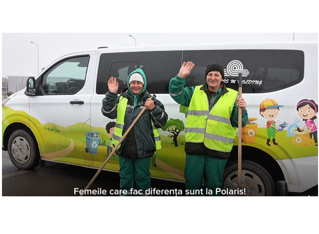 video femeile din echipa polaris m holding in prima linie pentru un oras mai curat 698f4e3b8958e