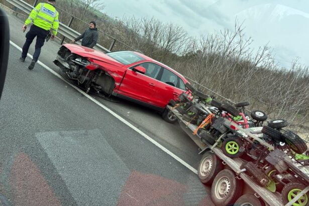 accident pe a2 la medgidia trafic restrictionat pe sensul spre bucuresti dupa impact intre un autotren si un autovehicul cu remorca 69bd3b37e9ab7