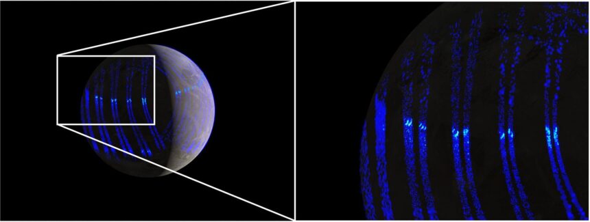 aurorele de pe ganymede arata ca aurora boreala a pamantului dezvaluie o sonda nasa 69c262e884e00