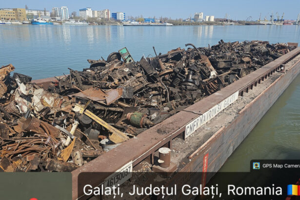 barja cu deseuri suspecte din republica moldova oprita in portul galati garda de mediu a descoperit nereguli grave 69c53e01a1c80