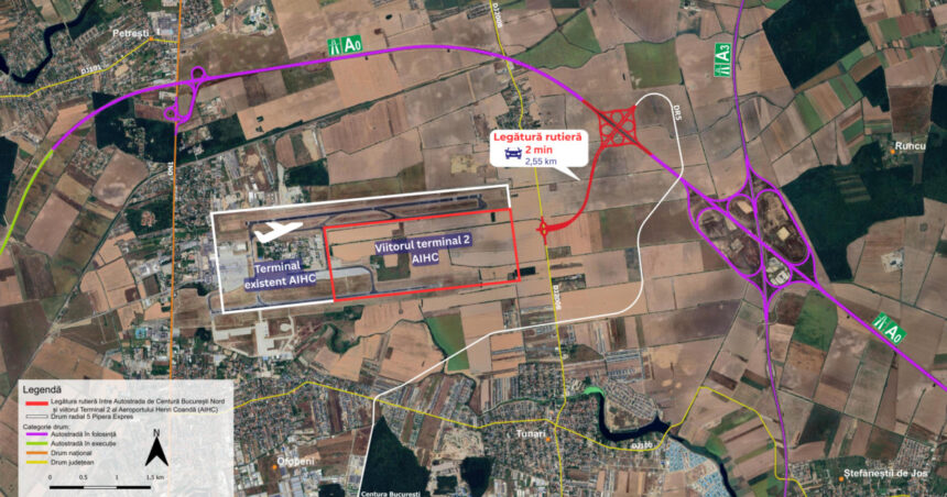 cnir lanseaza licitatie pentru conexiunea intre autostrada a0 si aeroportul otopeni investitie de peste 400 milioane de lei 69ba683acf3e3