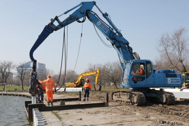 foto au inceput lucrarile de reabilitate a malurilor lacului tabacarie 69a85ab85f380