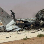 foto cum arata un avion radar american complet distrus de iranieni intr o baza militara din arabia saudita 69c9194b92385