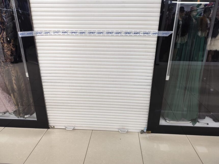 foto horia constantinescu in control la doraly mall magazine sigilate de inspectorii cjpc constanta 69b9420e0d706