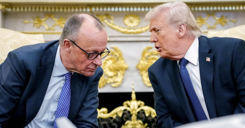 friedrich merz intentioneaza sa l invite pe donald trump in germania nu este tocmai in relatii bune cu mine 69be90d22edef