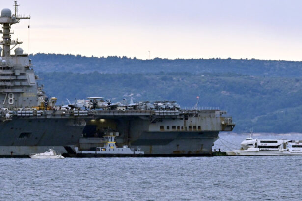 portavionul american uss gerald ford a ajuns in croatia pentru mentenanta asigurari ca nava a ramas deplin operationala 69c7d9627e9b2