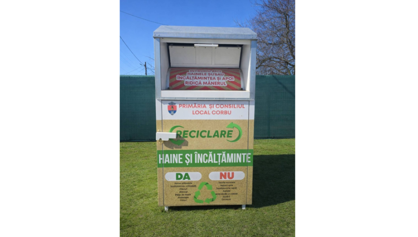 primaria comunei corbu a infiintat doua puncte de colectare prin aport voluntar destinat deseurilor textile unde sunt situate acestea 69afd327e519a