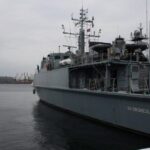 vanatorul de mine m270 sublocotenent ion ghiculescu participa la operatia mcm black sea 2026 69c276e70a1e3