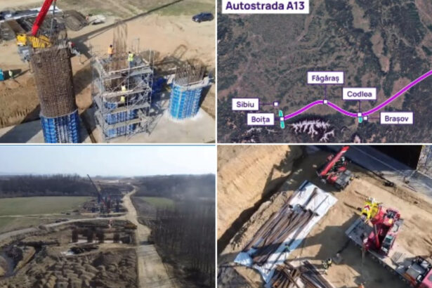 video autostrada sibiu fagaras prinde contur ca sa termine la timp muncitorii au lucrat si pe timp de iarna cand ar urma sa fie gata 69bb84d8968f4