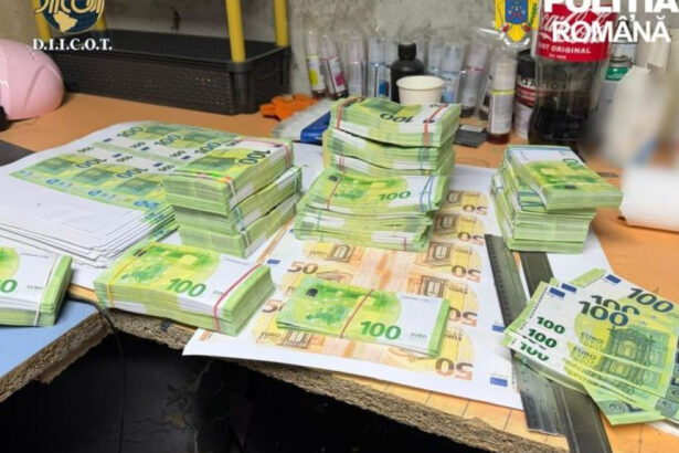 video fabrica de bani falsi la suceava trei romani si un italian au tiparit 2 milioane de euro bancnotele au fost distribuite in bulgaria 69c3acd19e4f3